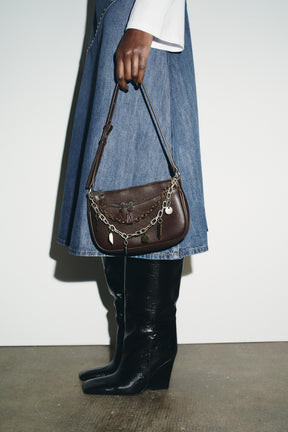 Crossbody Bag with Charm