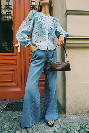 Elongated Shoulder Bag