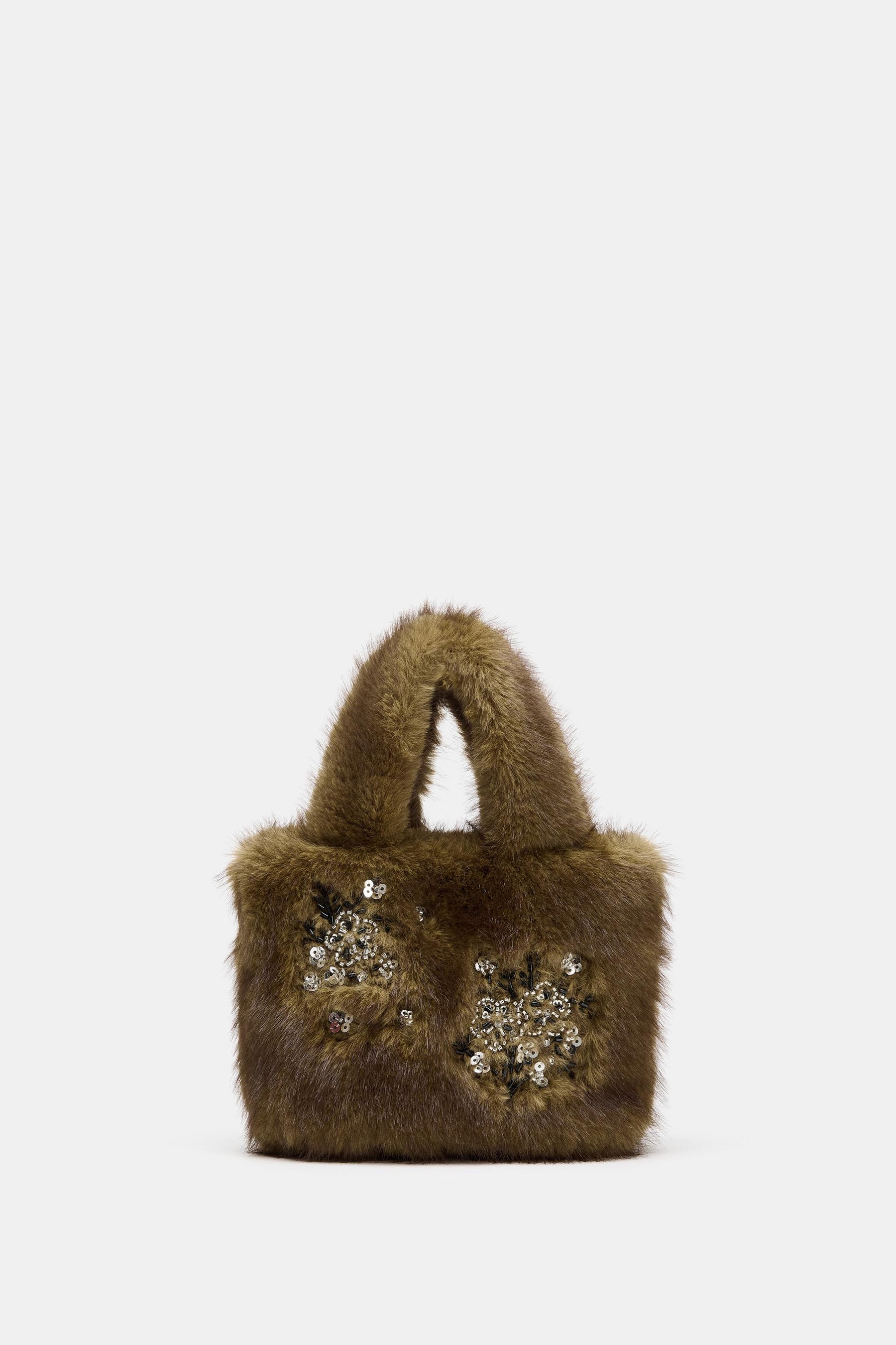 Faux Fur Handbag