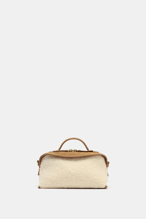SHEARLING TOTE