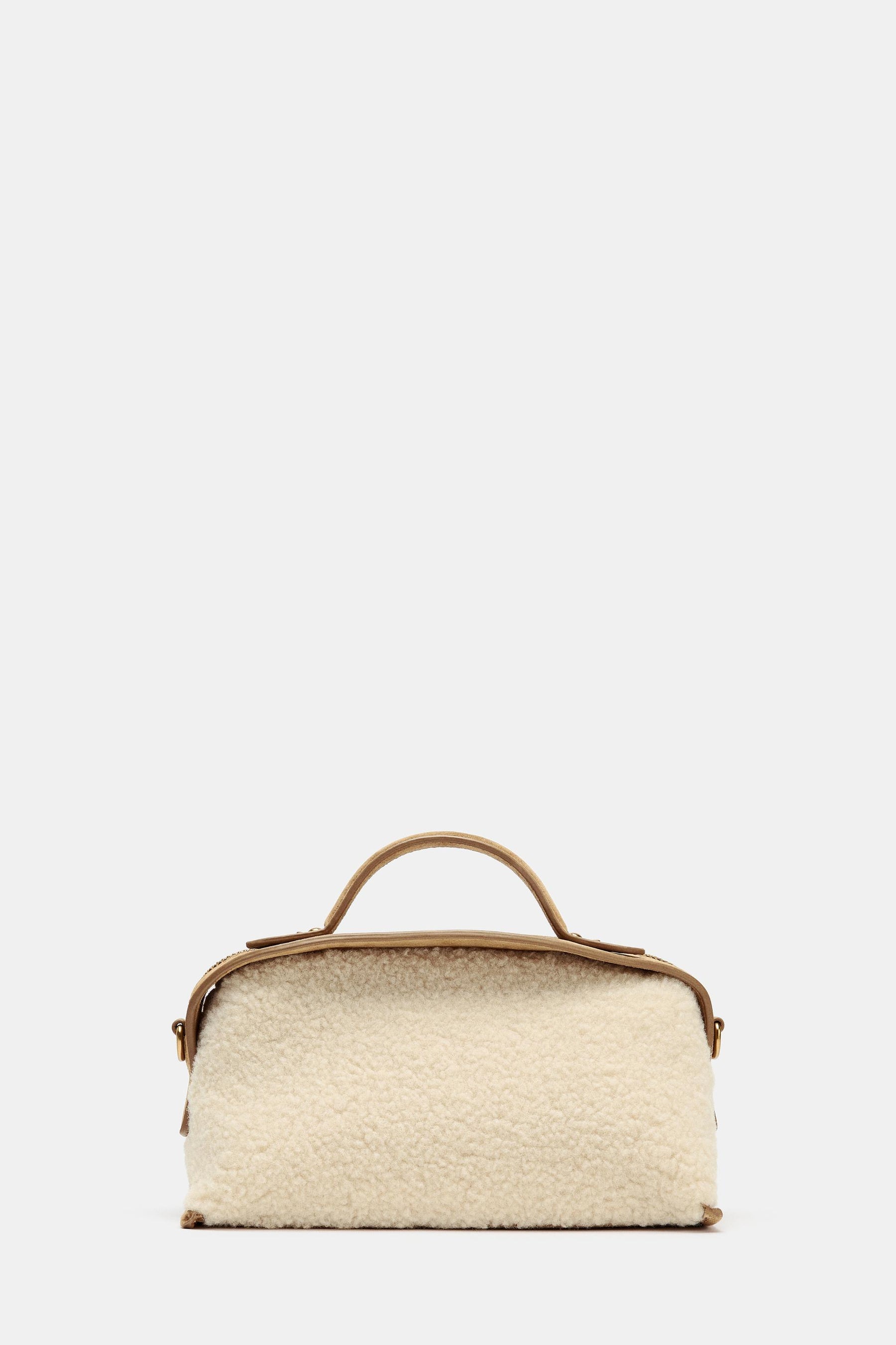 SHEARLING TOTE