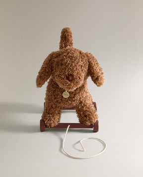 Wheeled Plush Dog