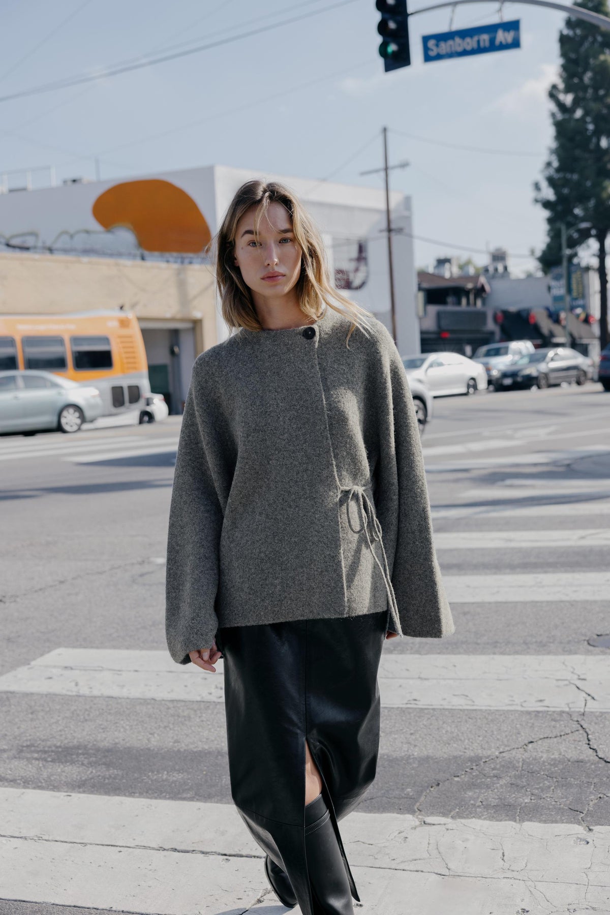 Slit Sleeve Cardigan