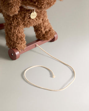 Wheeled Plush Dog