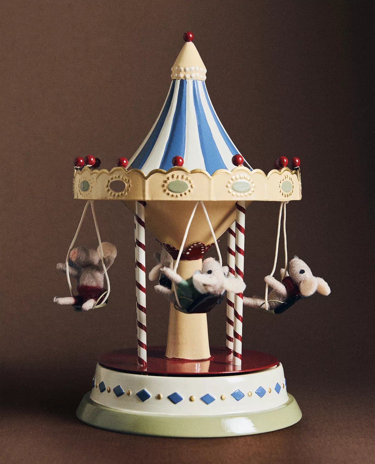 Music Carousel Ornament
