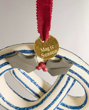 Glitter Pretzel Ornament