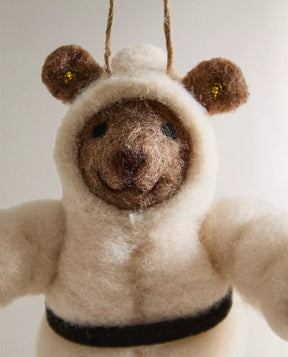 Wool Ski Bear