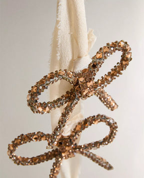 Cascading Bow Ornament