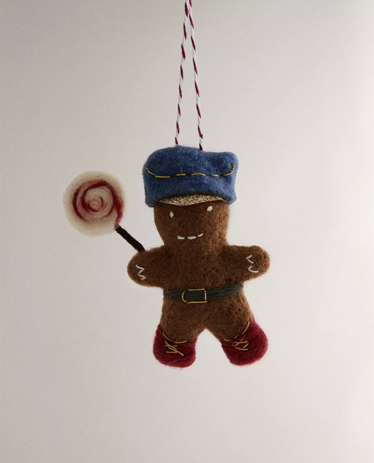 Wool Gingerbread Ornament