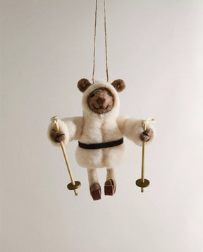 Wool Ski Bear