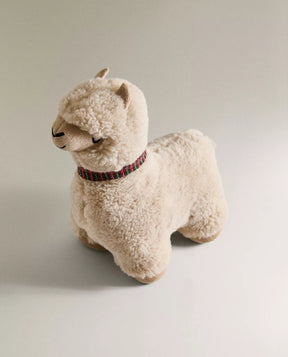 Christmas Llama Doorstop