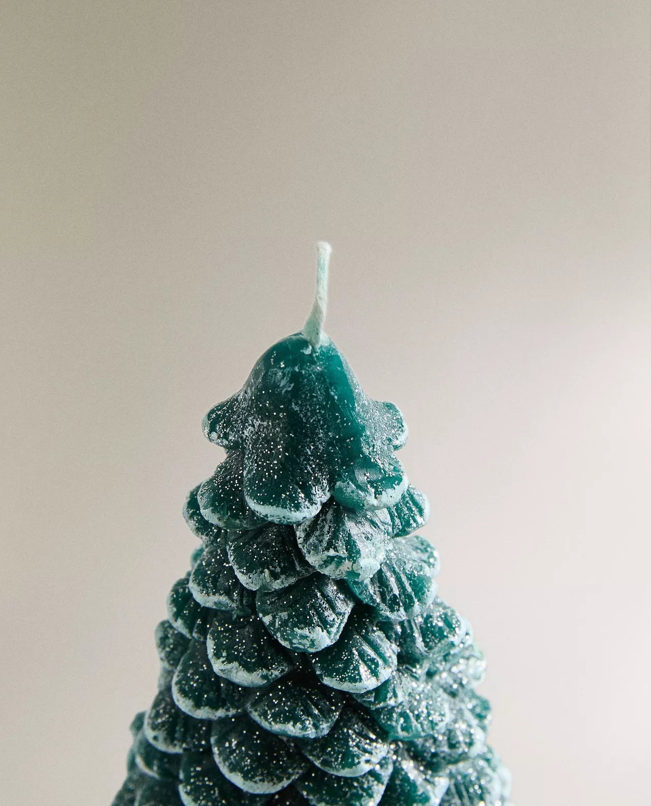 Snowy Tree Candle