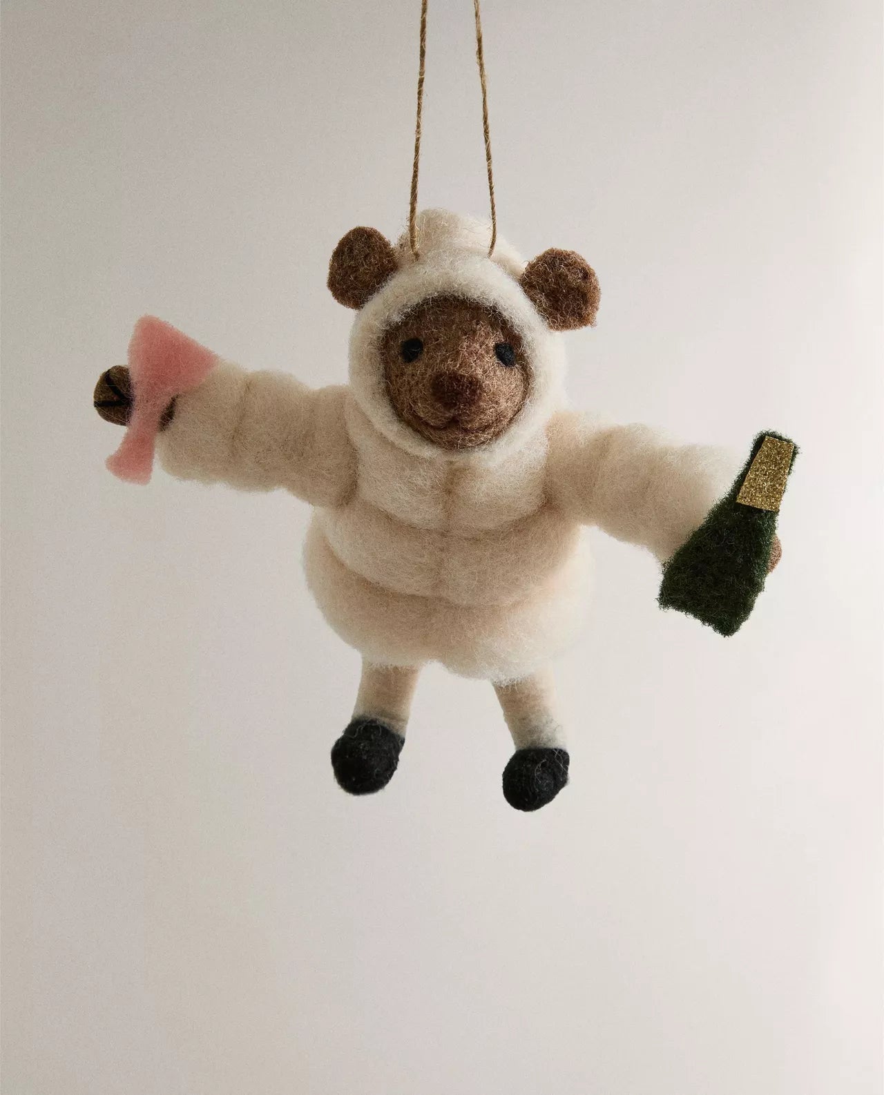 Wool Ski Bear
