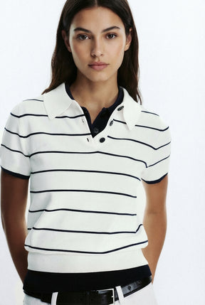 Knit Polo Shirt