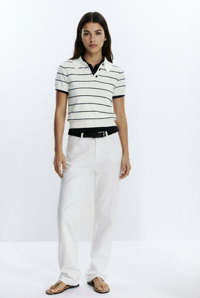 Knit Polo Shirt