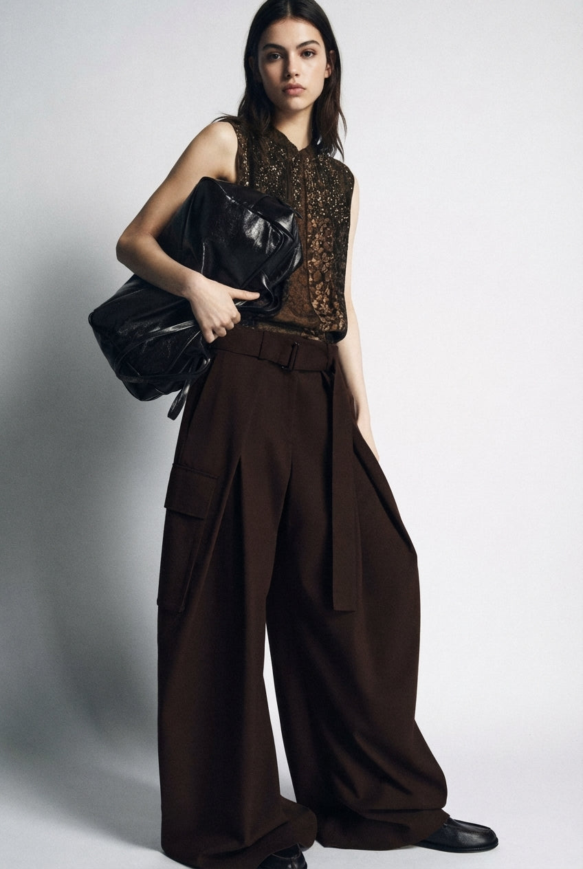 ZW COLLECTION PATCHWORK TOP