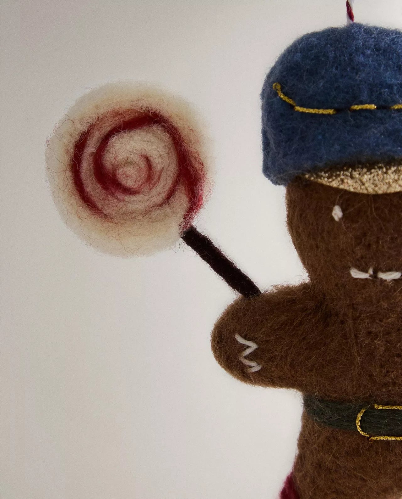 Wool Gingerbread Ornament