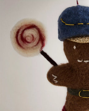 Wool Gingerbread Ornament