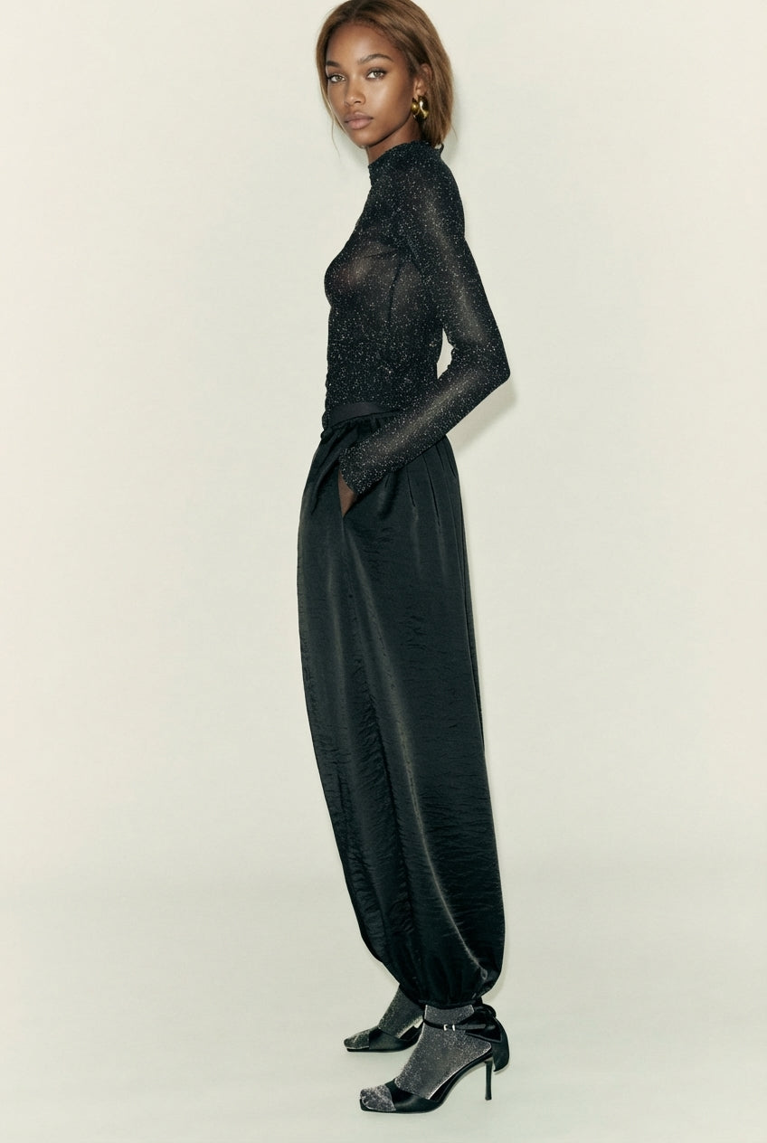 METALLIC THREAD SHIRT