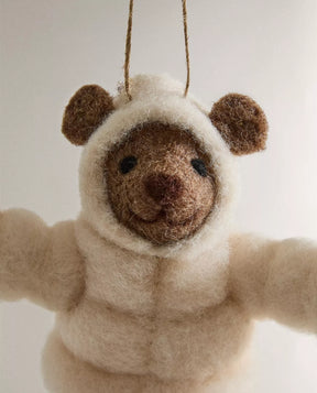 Wool Ski Bear