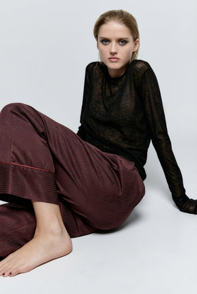 STRIPE PYJAMA TROUSERS