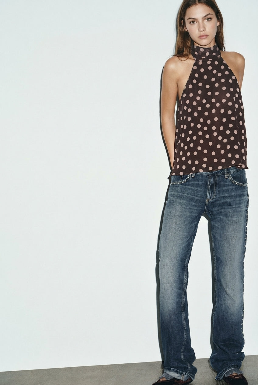 Halter Top with Tied