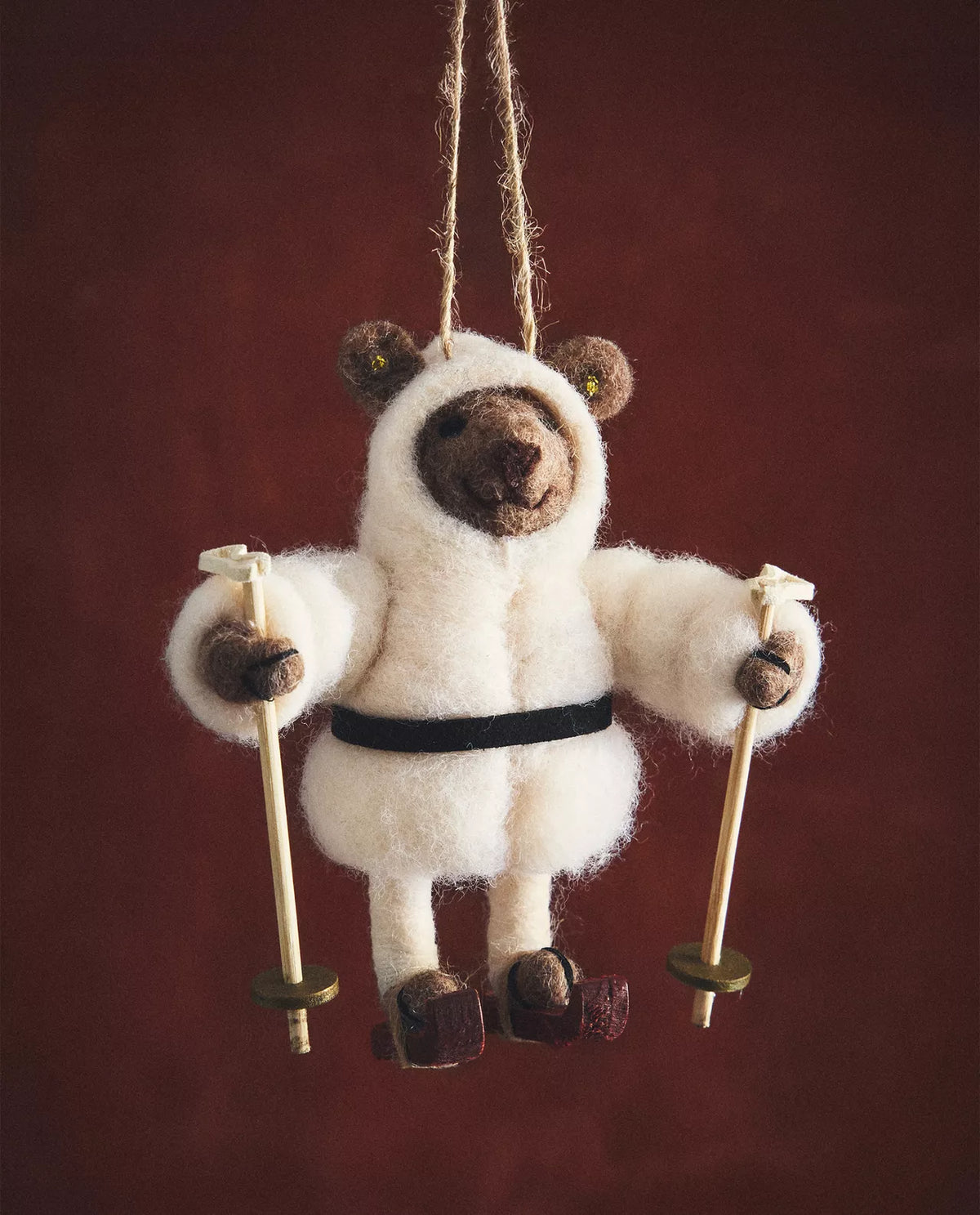 Wool Ski Bear