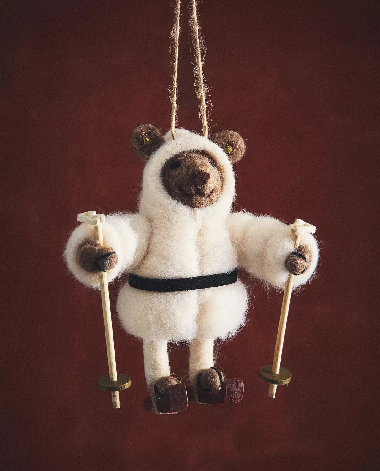 Wool Ski Bear