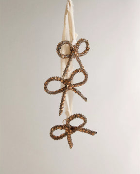 Cascading Bow Ornament