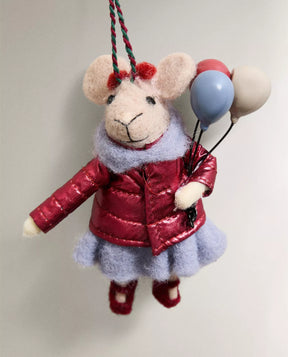Wool Mouse Ornament