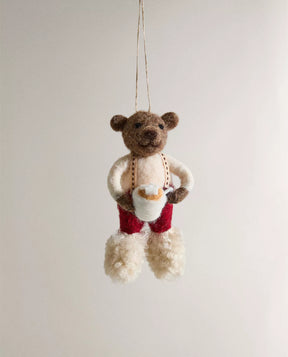 Wool Ski Bear