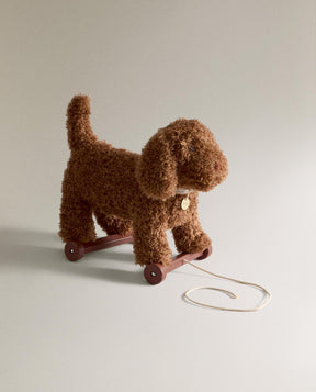 Wheeled Plush Dog