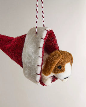 Felt Dog Ornament