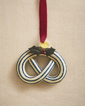 Glitter Pretzel Ornament