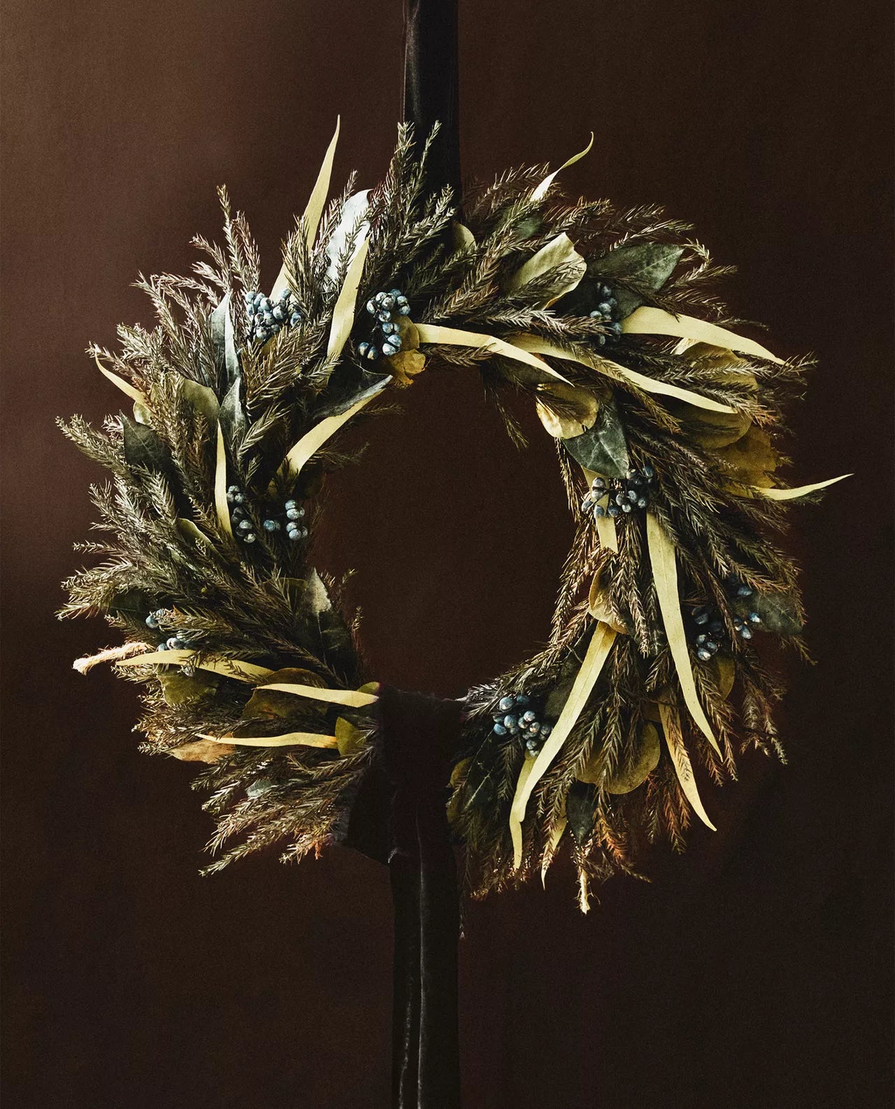 Berry Leaf Wreath