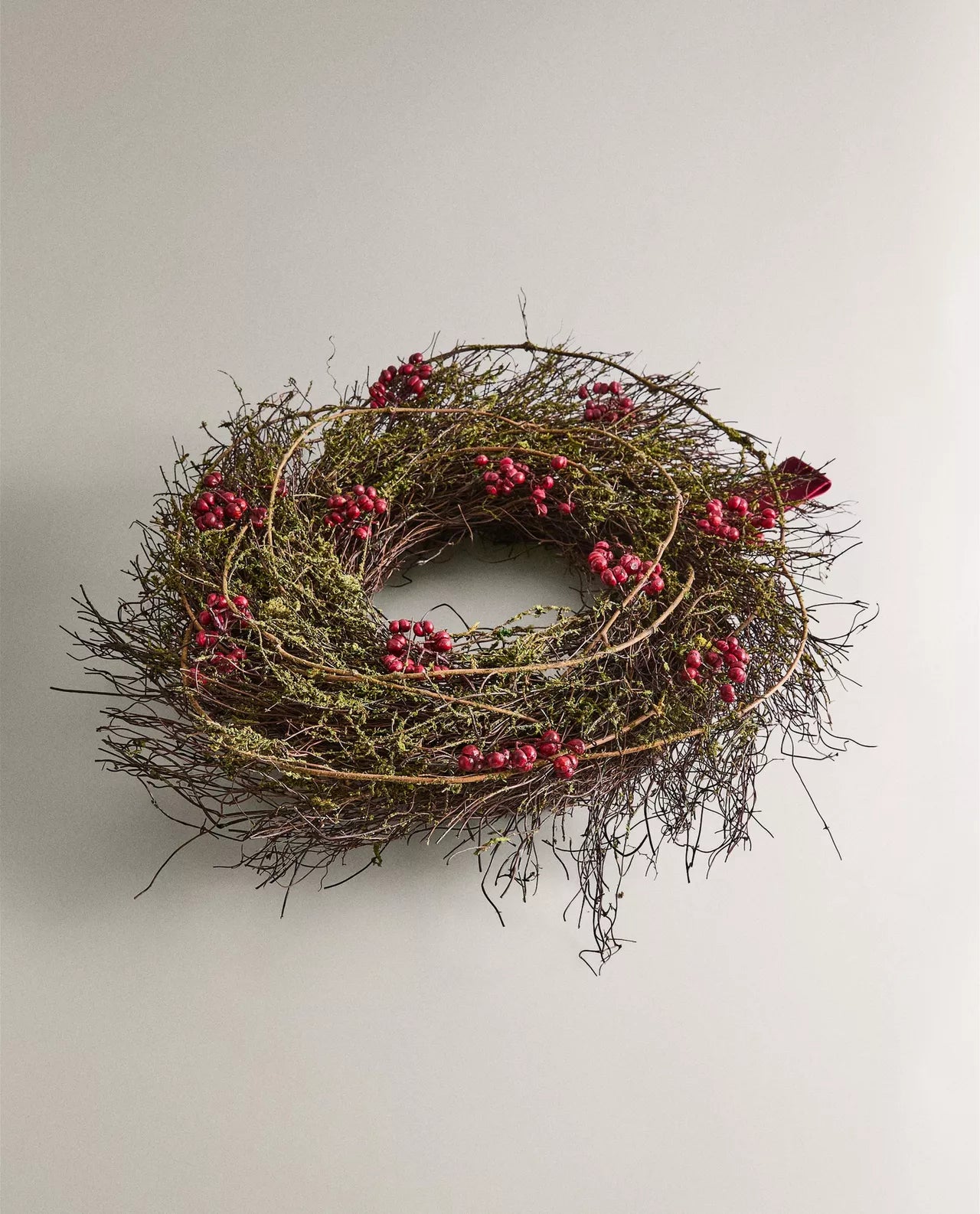 Dried Leaf Wreath