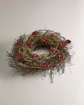 Dried Leaf Wreath