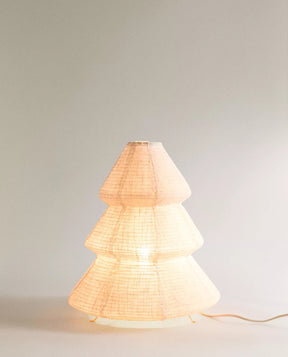 Linen Tree Lamp