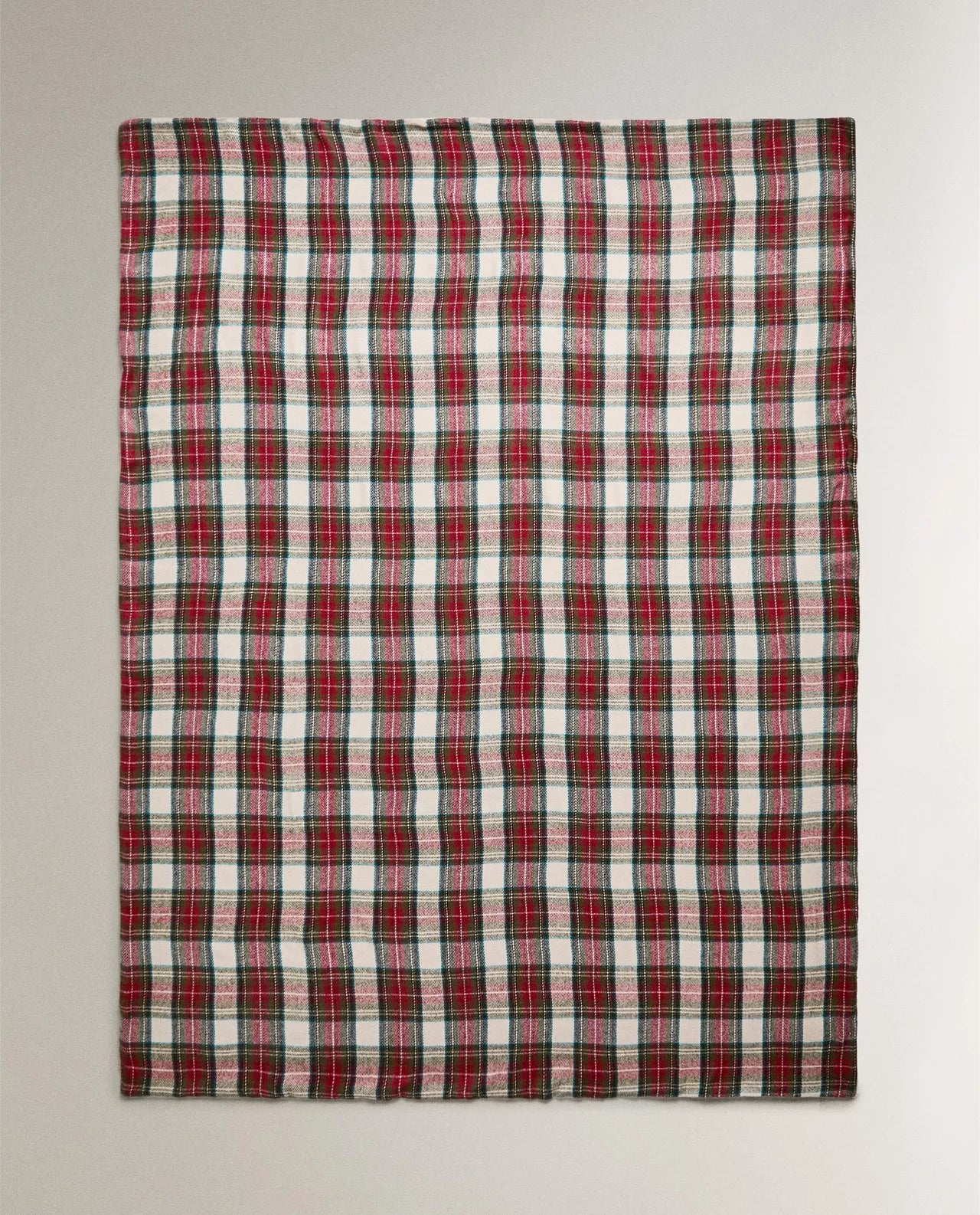 Tartan Christmas Blanket