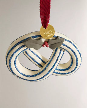 Glitter Pretzel Ornament
