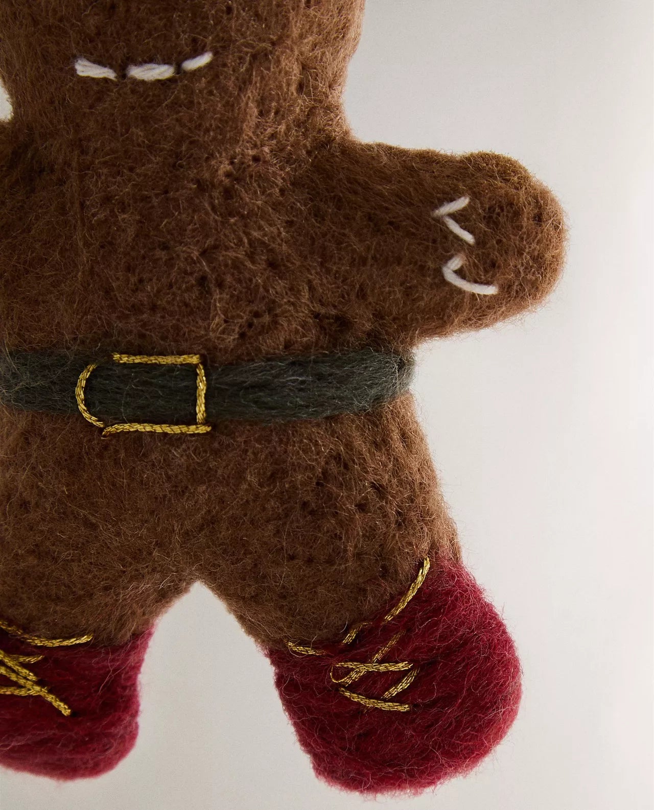 Wool Gingerbread Ornament