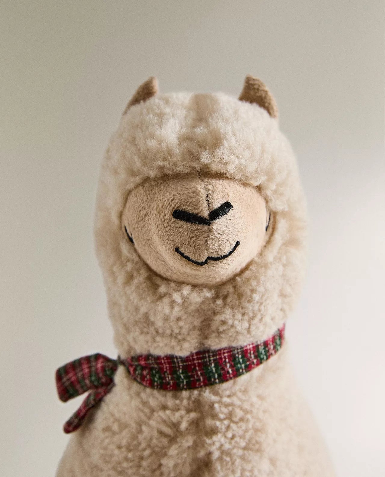 Christmas Llama Doorstop