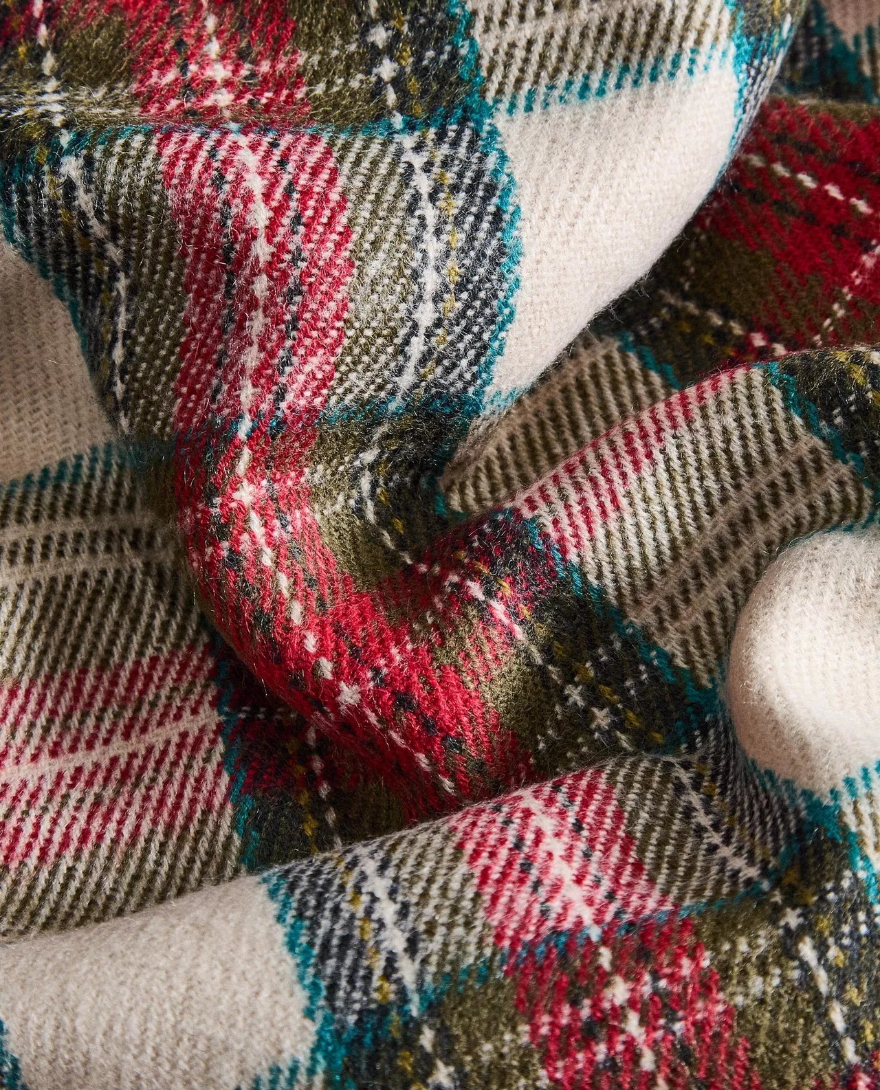 Tartan Christmas Blanket