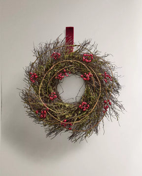 Dried Leaf Wreath