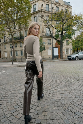 Asymmetric Soft Blouse