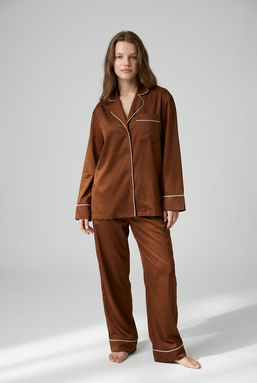 Contrast Poplin Shirt