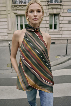 Striped Asymmetric Top